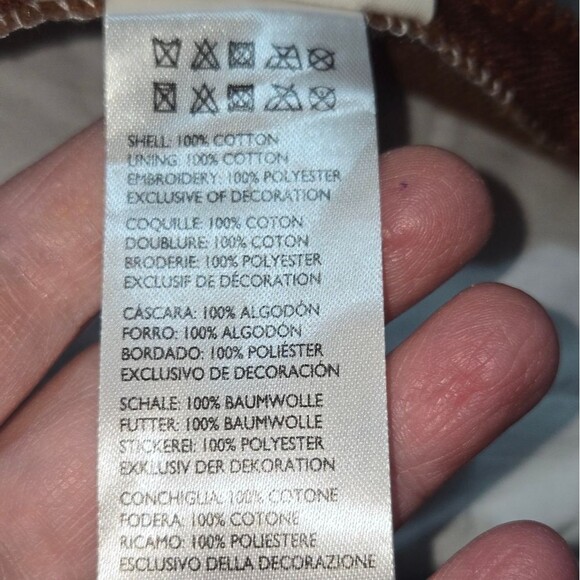 Anthropologie Francesco Set of 2 Multicolored Embroidered Pillows 20"X14"X6" - Picture 8 of 11